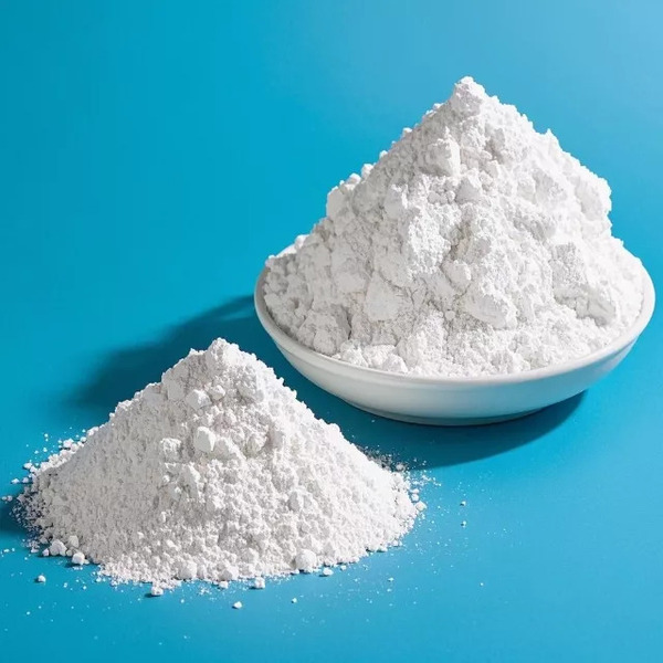 Light calcium carbonate is a powder produced through artificial chemical reactions