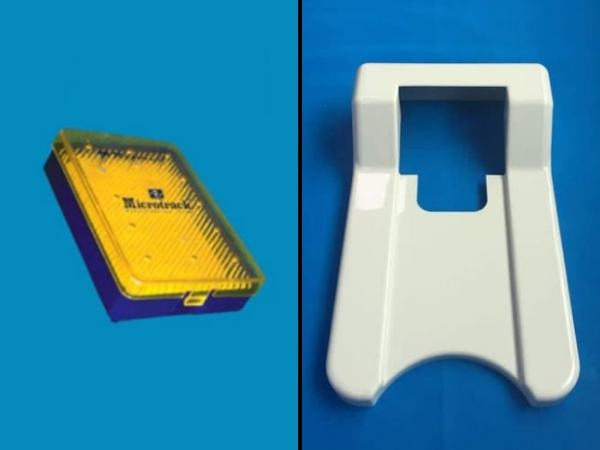 Medical devices manufactured using pressure forming