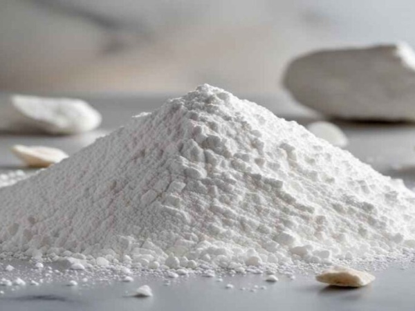 Calcium carbonate is insoluble in water but soluble in acids