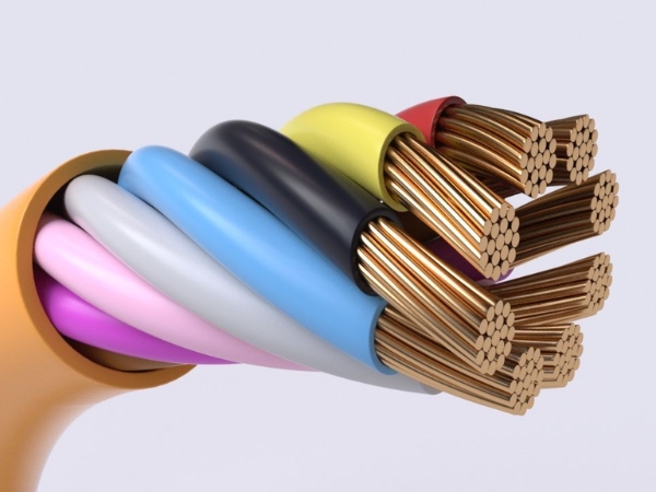 PVC mềm thường được sử dụng để bọc cáp và dây điện