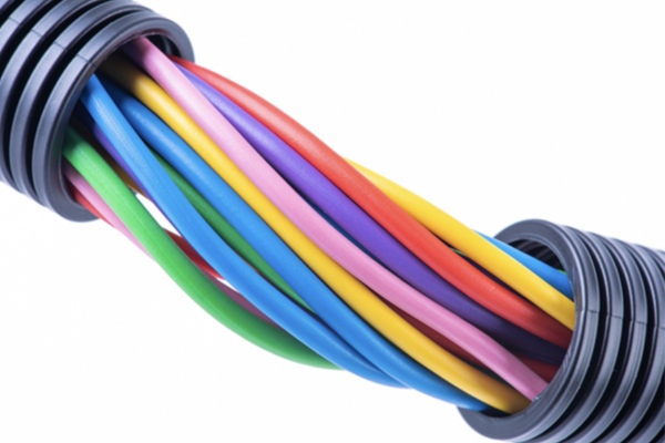 PVC plastic is used in the electrical and electronics industry.