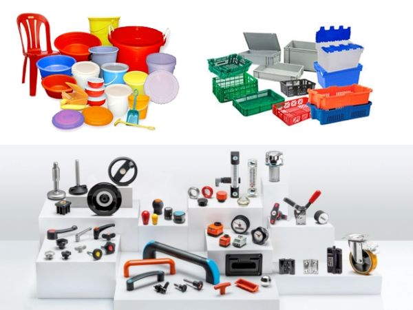 Ứng dụng trong ép phun đồ gia dụng