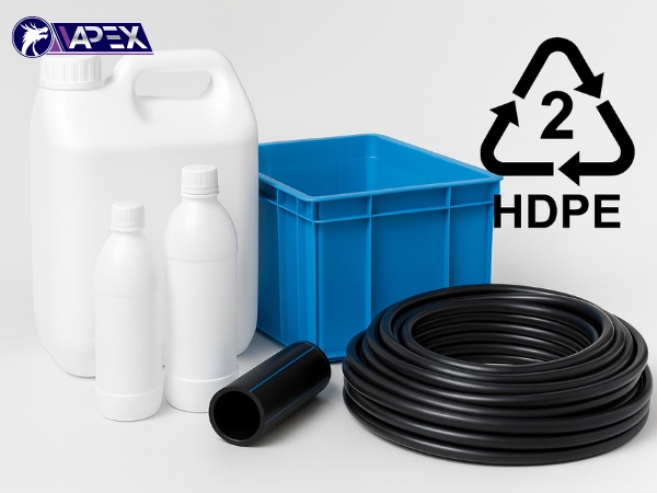 HDPE plastic stands for High-Density Polyethylene
