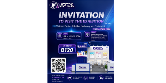 APEX TO PARTICIPATE IN VIETNAMPLAS 2026